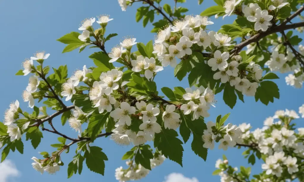 hawthorn birth flower