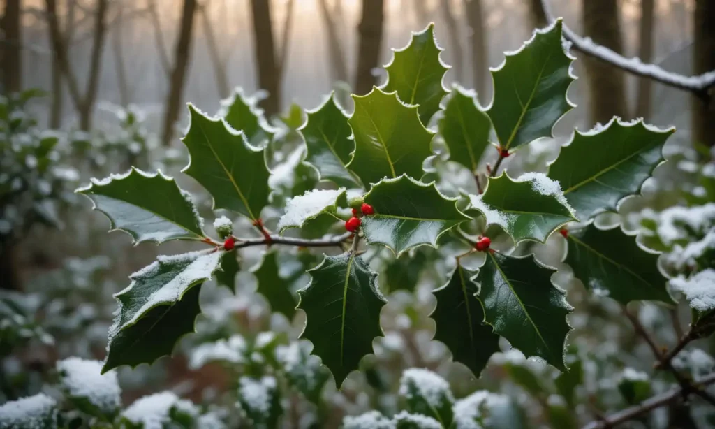 holly birth flower