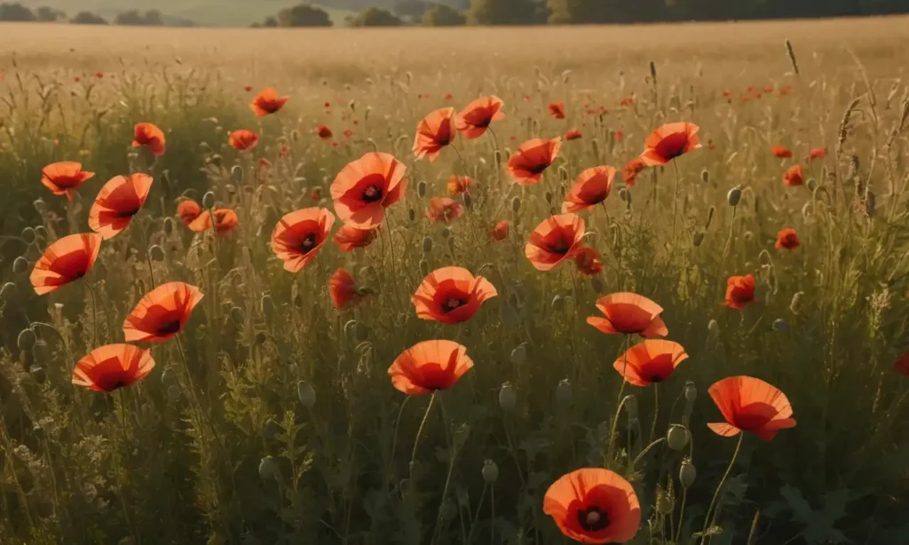 poppy birth flower