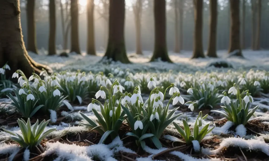snowdrop birth flower